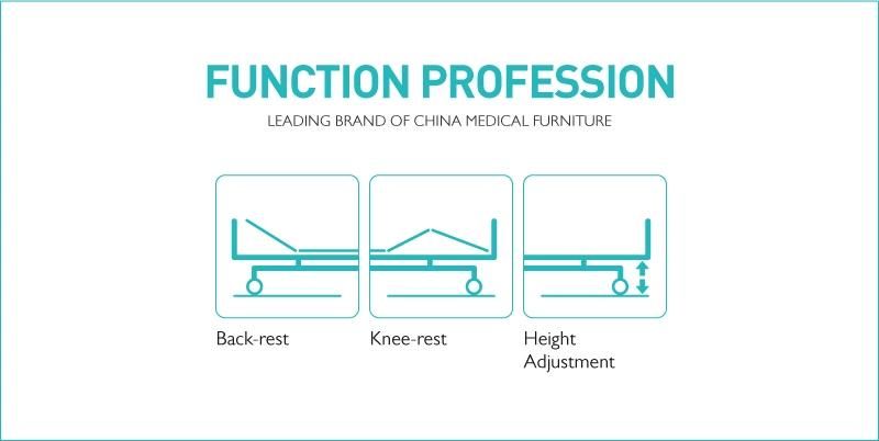 H6K Hospital Patient Adjustable Bed Manufacturer