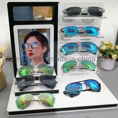 Custom Counter Top Multi-Tier Acrylic Eyewear Display Stand