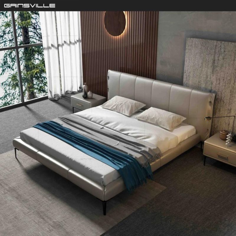 Whosale Leather Bedroom Furniture Bed Sets for Sale Gc1727