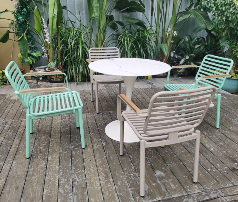 Outdoor Modern Style Garden Patio Outdoor Rattan Furniture Chair Set