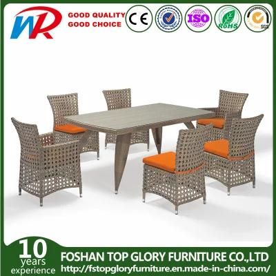 New Style Rattan Garden Furniture Outdoor Dining Set