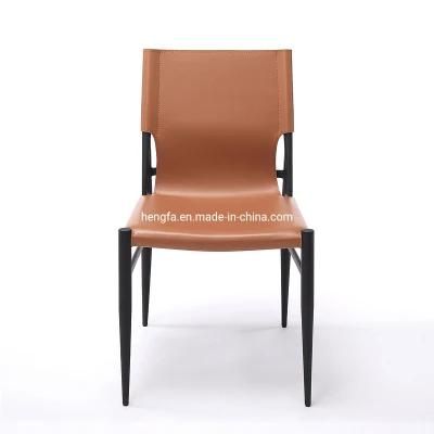 Italian Design Restaurant Metal Furniture Bedroom Leather Office Chair