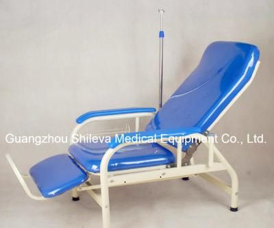 Hospital furniture Patient Transfusion Chair, Infusion Chair with IV Pole