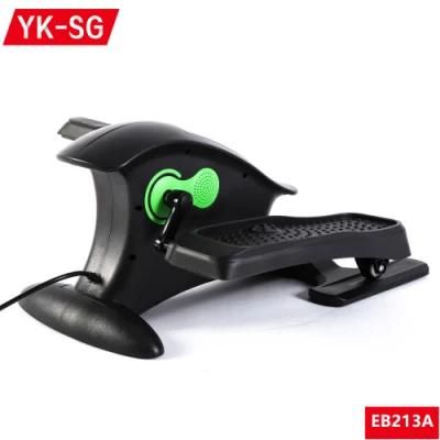 New Under Desk Elliptical Machine Mini Elliptical Machine Trainer Fitness Elliptical Stepper Gym Machine Mini Stepper