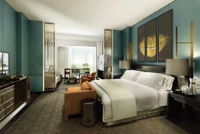 Luxury 5 Star King Size Hotel Bedroom Furniture Custom China Room Furniture Set