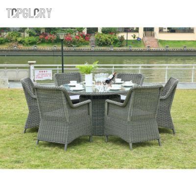 Wholesale New Arrival Imitation Rattan Round Table for Outdoor