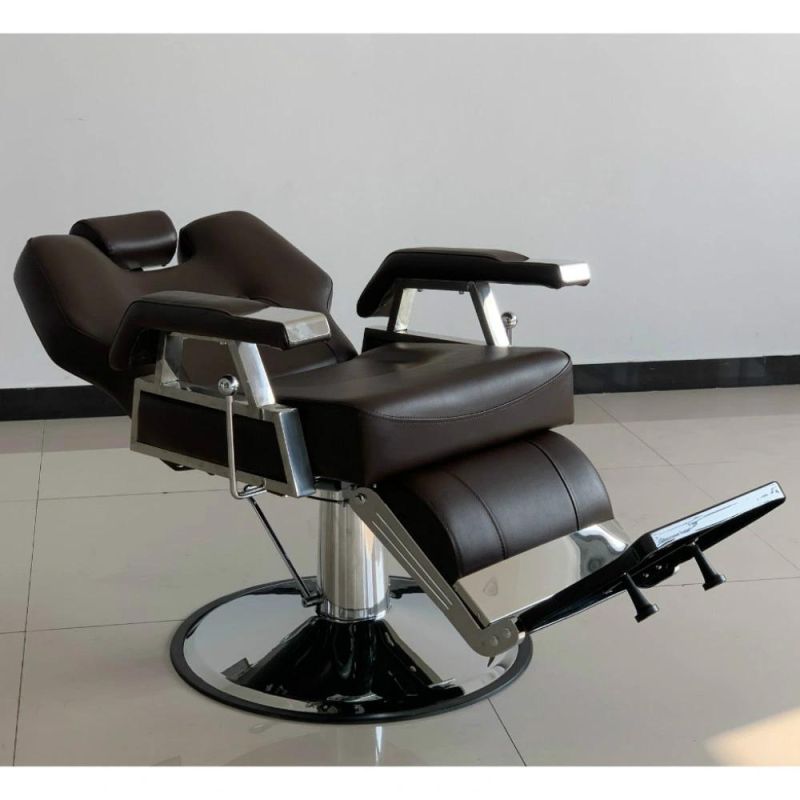 Hl-9246 Salon Barber Chair Hl-9246 for Man or Woman with Stainless Steel Armrest and Aluminum Pedal