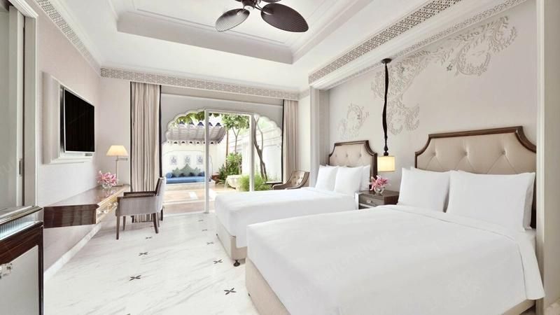 5 Star Wooden Hotel Furniture Standard Bedroom Sets Italian Design