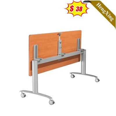 Wholesale Home Office Furniture Reception Computer Standing Desk Conference Folding Small Chair and Table