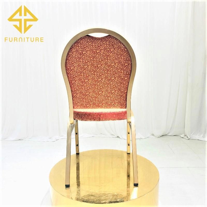 Modern Design Wooden Base PU Leather Hotel Weddding Banquet Room Luxury Chair