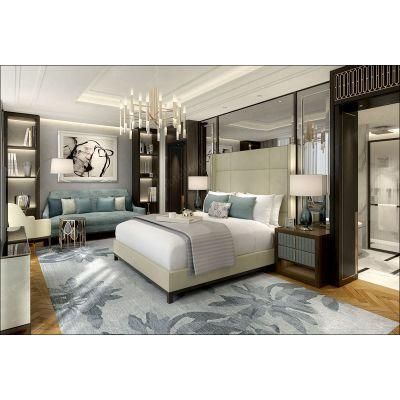Foshan Supplier Furniture 3- 5 Star Modern Hotel Bed Room Furniture Set