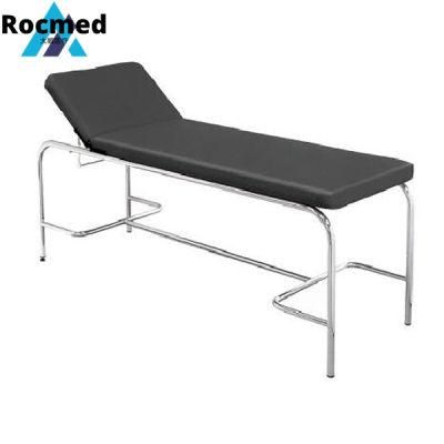 Hospital Furniture Stainless Steel Frame Examination Couch Clinic Exam Table Bed