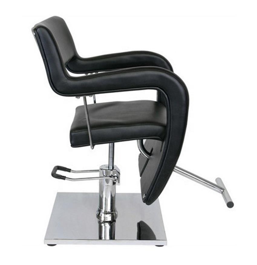 Hl-7286 Salon Barber Chair for Man or Woman with Stainless Steel Armrest and Aluminum Pedal