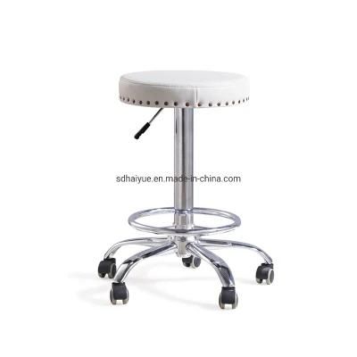 ESD Laboratory Workstation Lab Roll Stool with Foot Step