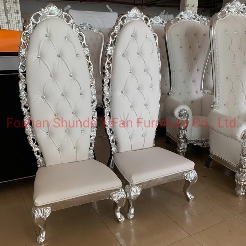 China Hotel Furniture Factory Wholesale High Back King Chairs in Optional Color