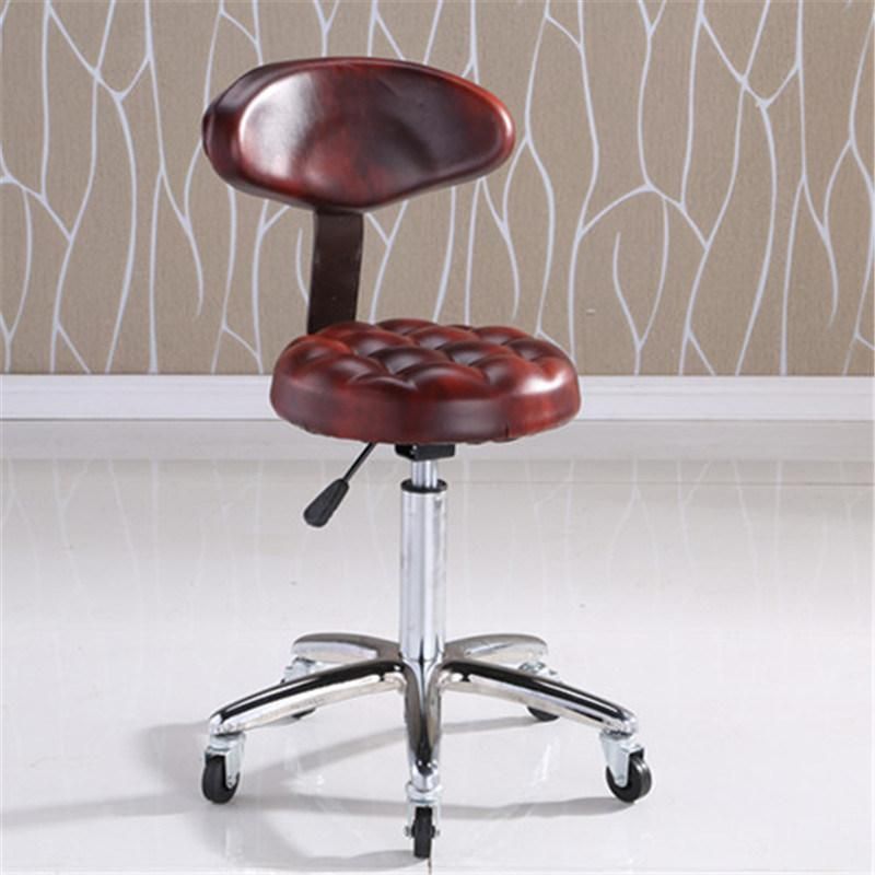 Cheapest PU Leather Liftable Stable Barber Restaurant Dining Bar Chair