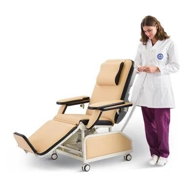 Ske-120b China Hospital Electric Two Function Dialysis Treatment Chair