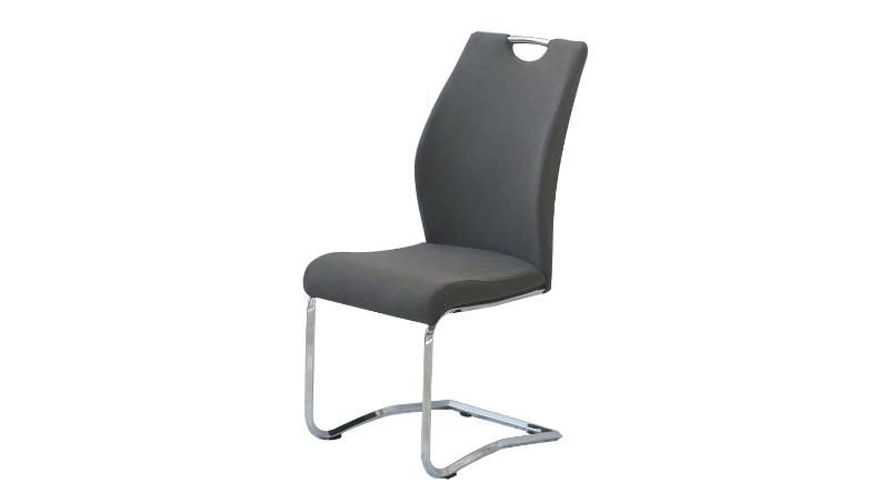 Metal Legs Modern Leather Home Hotel Furniture Dining Chair