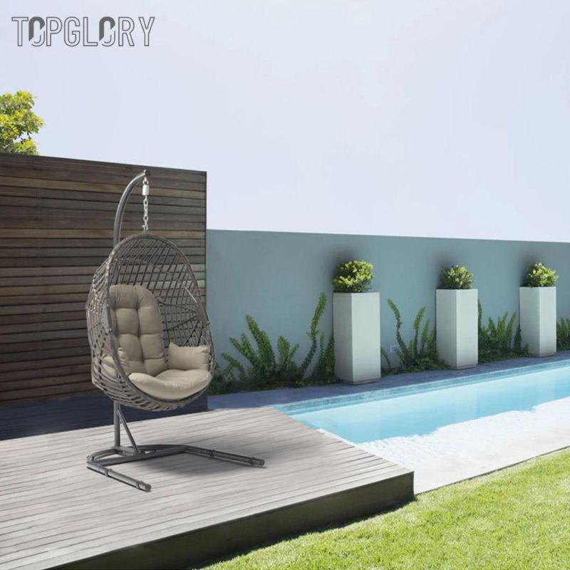 Best Selling Home Adult Outdoor Garden Furniture Indoor Balcony Leisure Rattan Swing