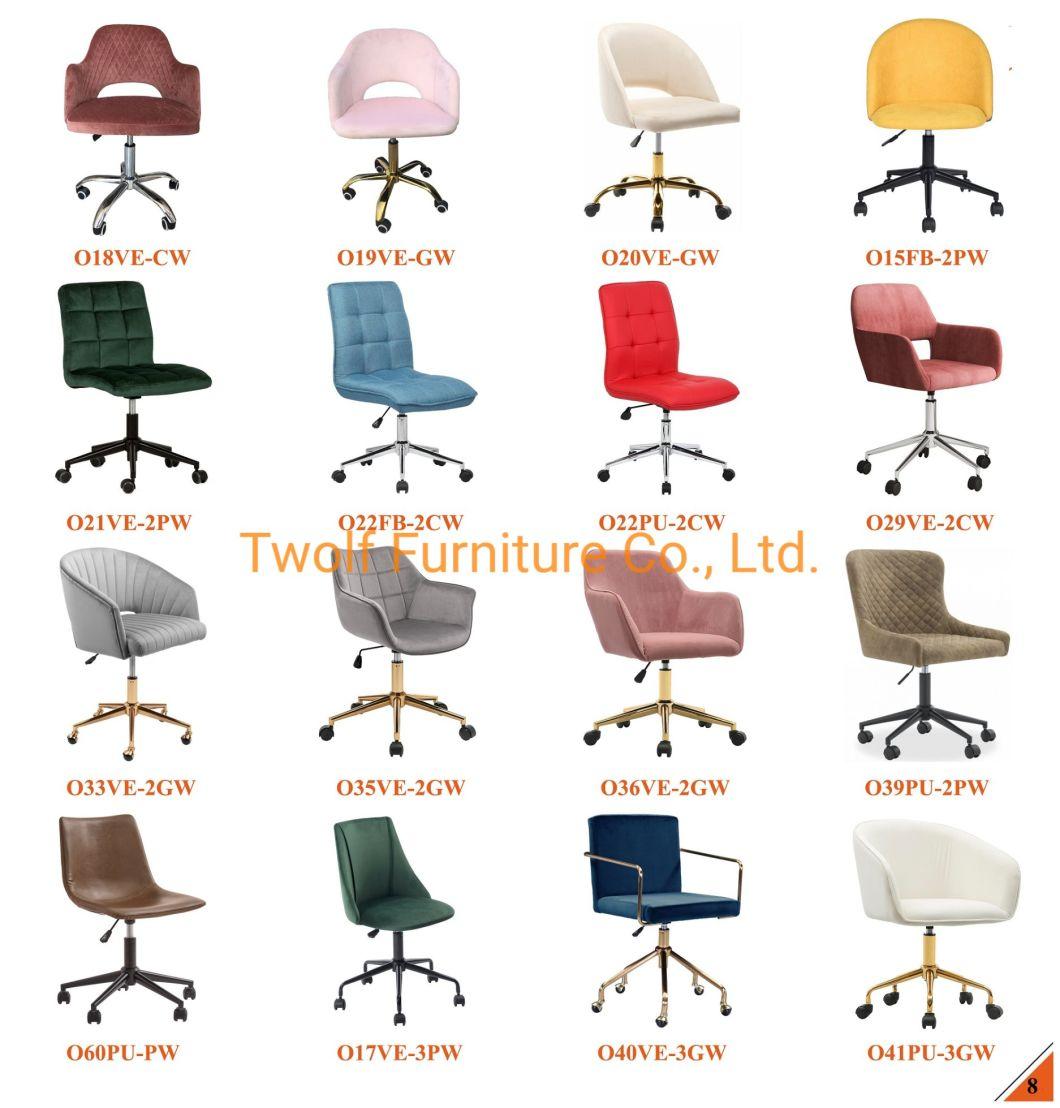 Classic Modern Wooden PU/Leather Metal Executive Computer Manager Swivel Meeting Office Visitor Chair