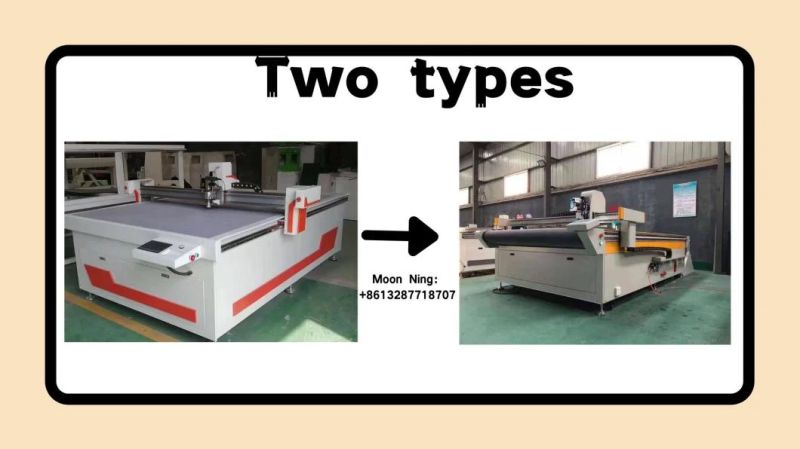 CNC Router Vibrating Knife Cutting Machine for Cloth, Artificial Leather, PVC, Foam, etc