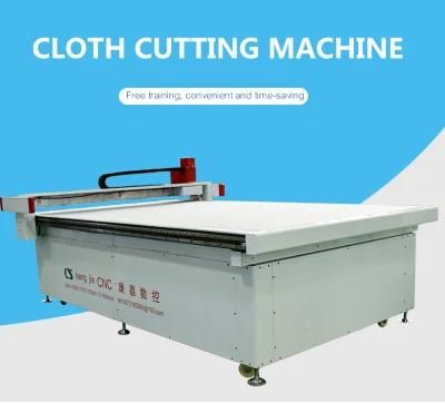 Automatic CNC Leather / Carpet / Fabric / Rubber / Sponge / PVC / EPE / Cloth Cutting Machine for Sale