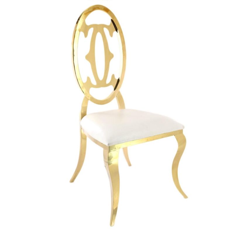 Hot Sale Silver Metal Rental Wedding Cross Back Chair Wedding Furniture Throne Banquet Party Event Chairs Dining Chairs