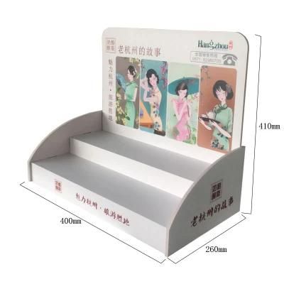 Custom Pop POS Counter Top Classic Corrugated Cardboard Display Stand for Retail