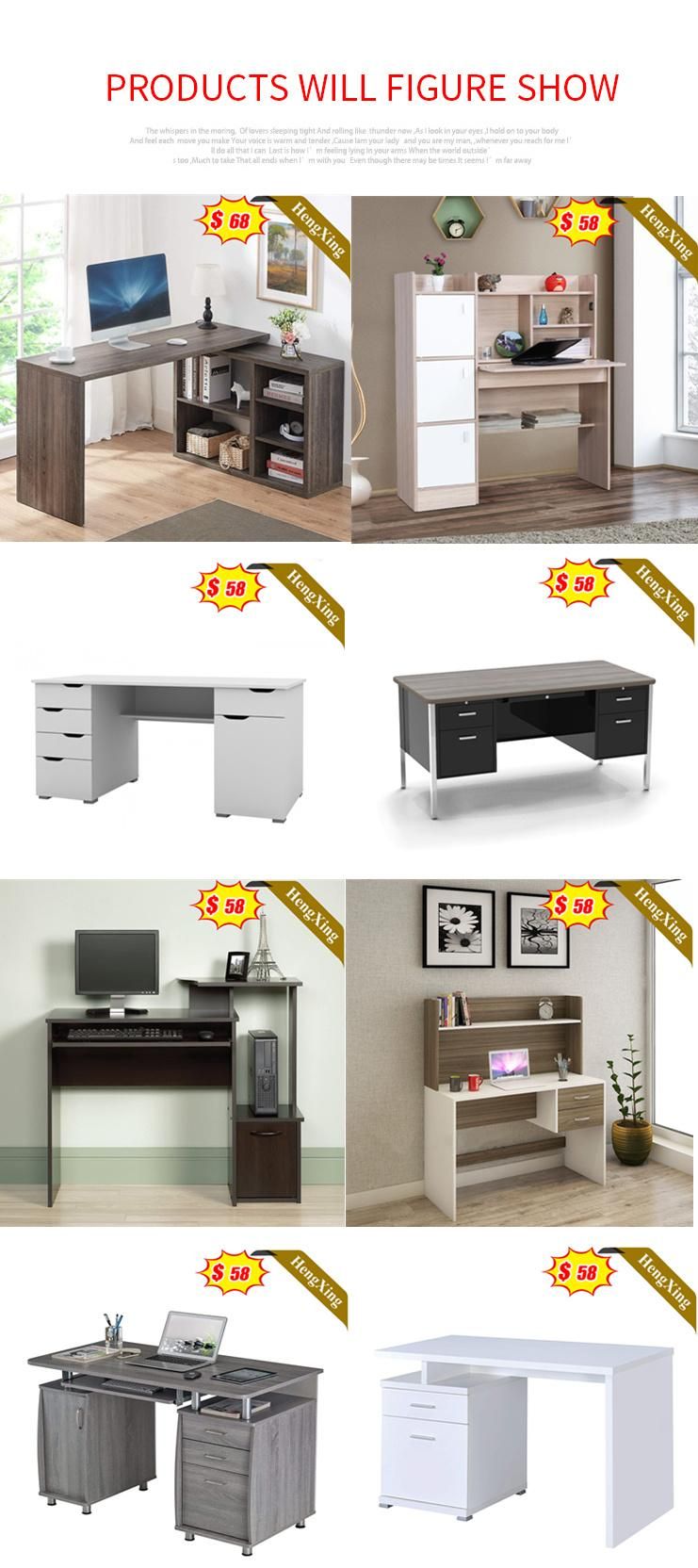 Chinese Furniture White Study Table School Standing Desk Furniture Computer Desk