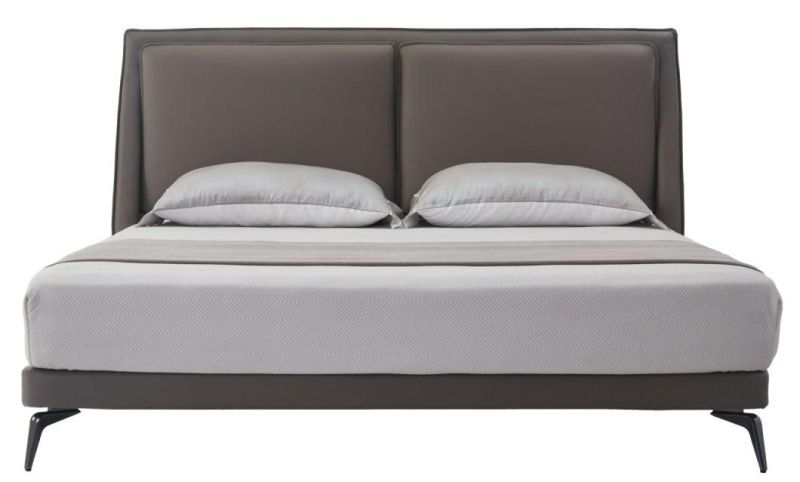 Be2023 1.8*2.0m Bed, Latest Design Bed, Italian Design Bedroom Set in Home and Hotel Furniture Customization