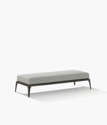 Park Bench, Latest Italian Design Bench in Bedroom or Living Room, Home Furniture Set and Hotel Furniture Custom-Made