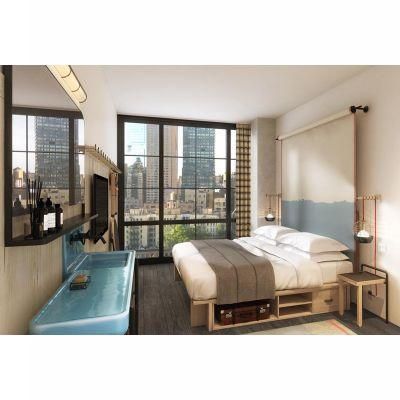 Custom Made Commercial 3 Star Hotel Standard Bedroom Furniture Set