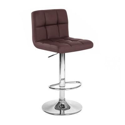 Light Luxury Simple Bar Chair Reception Bar Chair Stool Home Lift High Stool High-End Modern Faux Leather Bar Chair