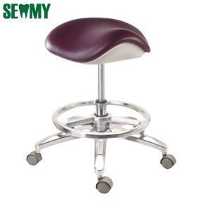 S304 PU Leather Saddle Design Dental Dentist Chair/Dentist Stool