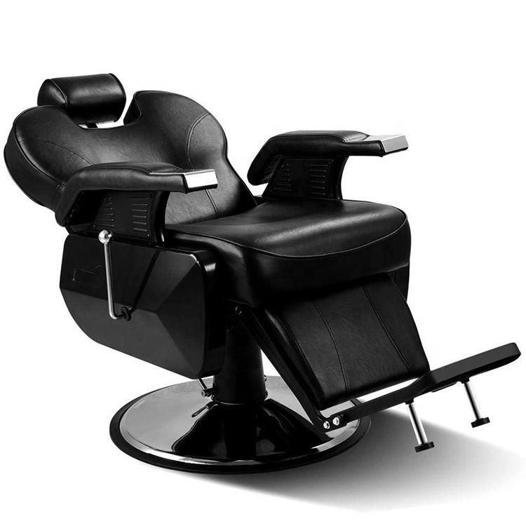 Hl-9209b Salon Barber Chair for Man or Woman with Stainless Steel Armrest and Aluminum Pedal