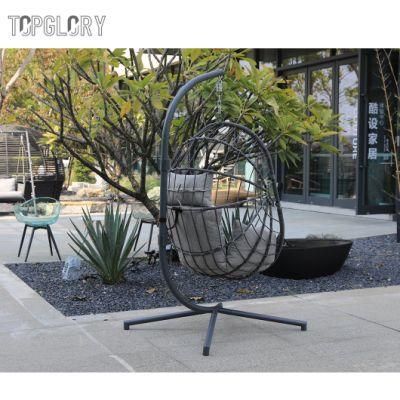 Modern Luxury Outdoor Garden Furniture Home Hotel Rattan Wicker Patio Hanging Swing Chair