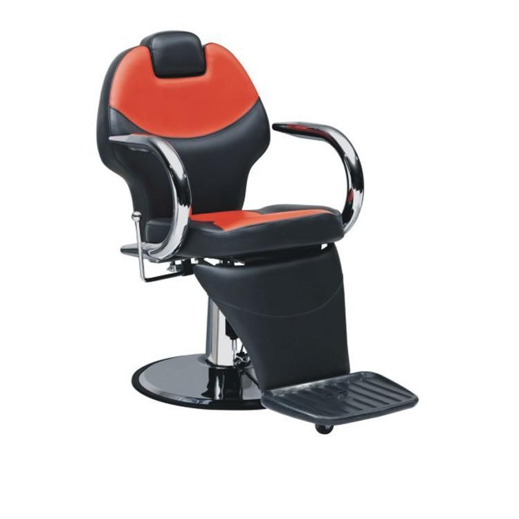 Hl- 1058 Salon Barber Chair for Man or Woman with Stainless Steel Armrest and Aluminum Pedal