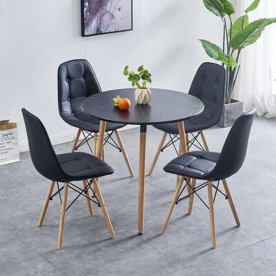 Modern Leisure Kitchen Coffee Shop Hotel Living Room Furniture Leather Colorful Dining Room Nordic Dining Chairs