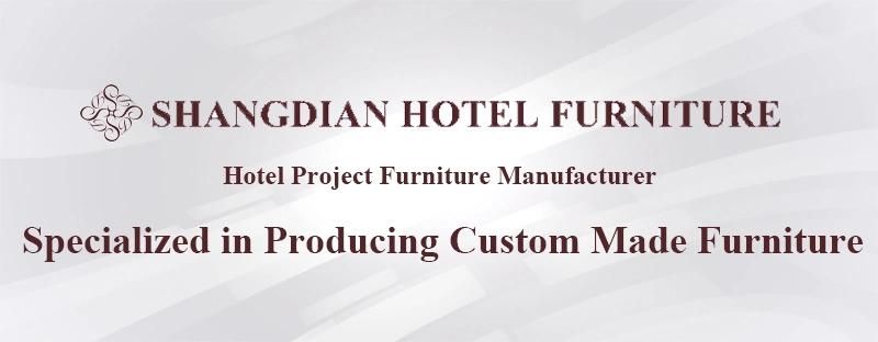 Elegant 5 Star Hotel Natural Wood Color Hotel Bedroom Furniture