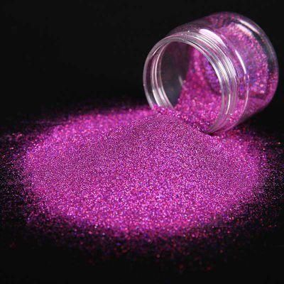 High Quality Pet Fine Rose Red Glitter Powder