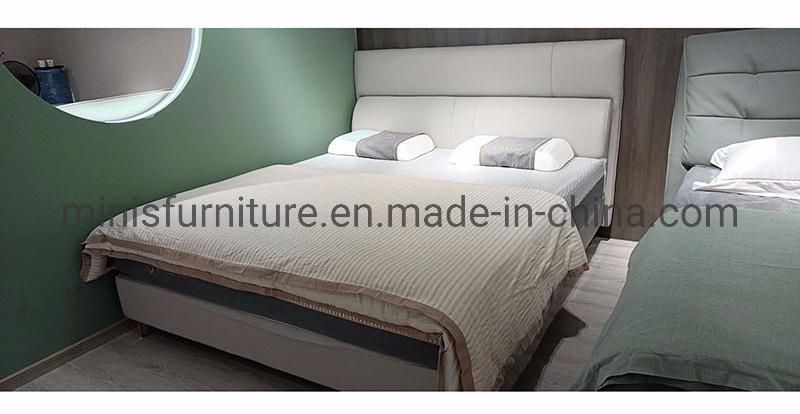 (MN-MB110) Chinese Bedroom Furniture Newest Modern Cheap Price Leather Bed