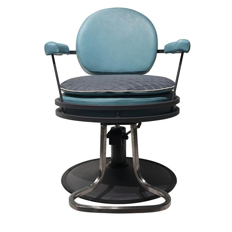 Hl-7259 Salon Barber Chair for Man or Woman with Stainless Steel Armrest and Aluminum Pedal