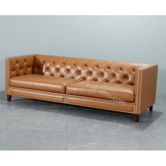 Chinese Vintage Sofa Hotel Lobby Home Living Room Furniture