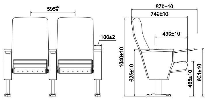 Office Stadium Student Lecture Hall School Church Theater Auditorium Chair