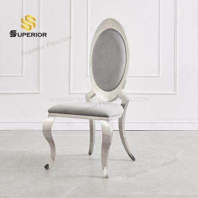 Hot Sale Classic Stainless Steel Dining Room Chair for Hotel and Home