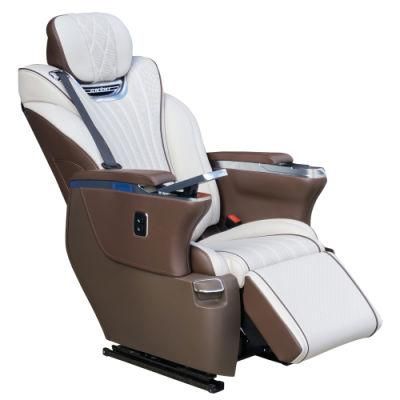 VIP Luxury Modification Electric Reclining Rotation Leather Van Seat Chair for Modification MPV Limo V Class
