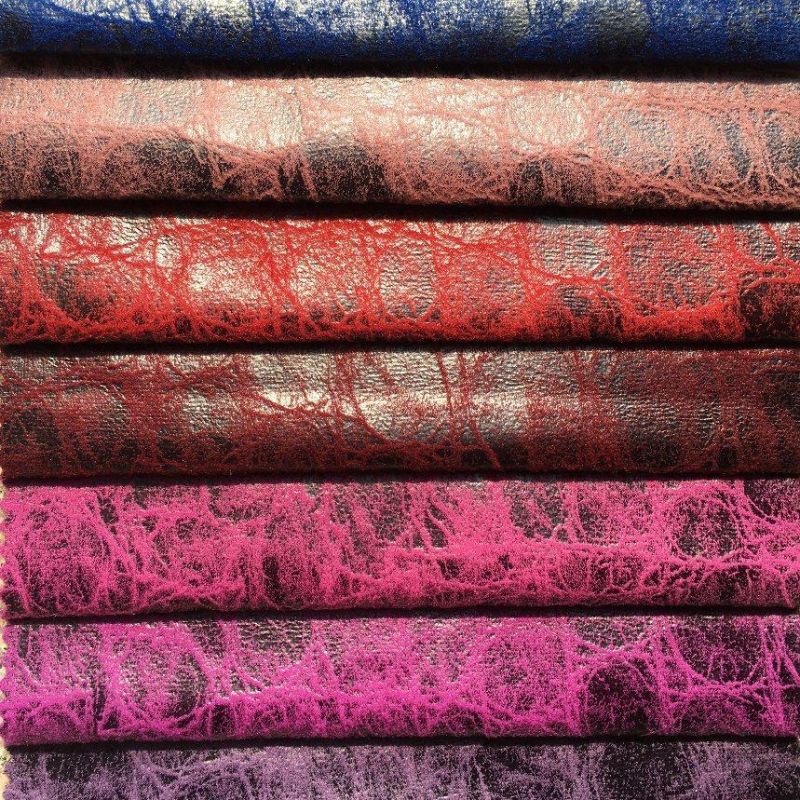 100%Polyester Knitting Velvet with Leather Looking and Easy to Move The Dust (JL002)