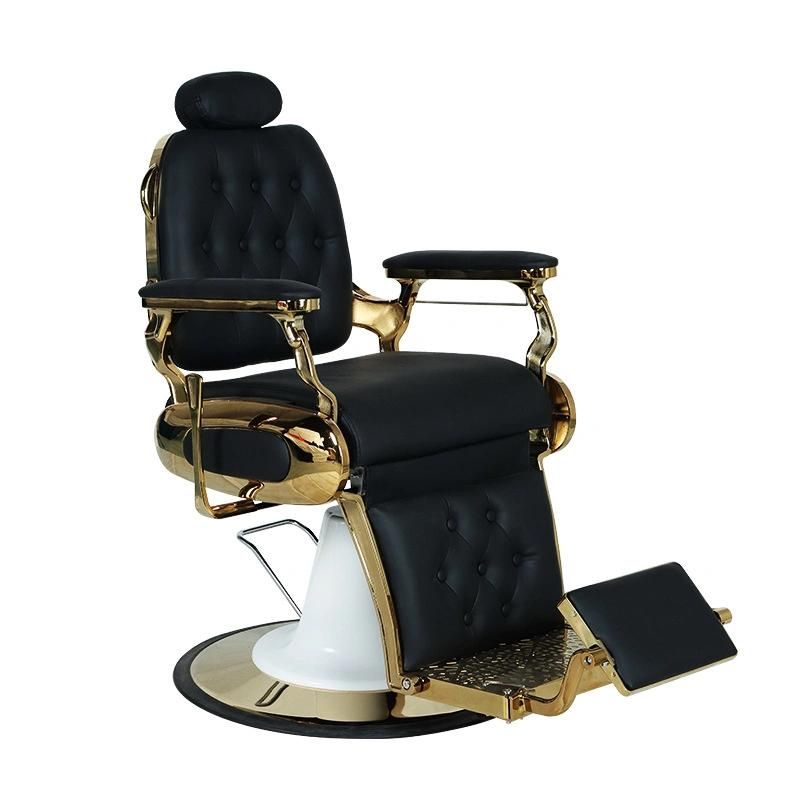 Hl-9255 Salon Barber Chair Hl-9244 for Man or Woman with Stainless Steel Armrest and Aluminum Pedal