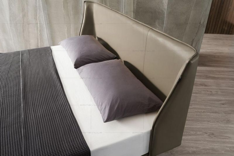 Modern Home Furniture Manufacturer Hot Sale Economical Leather Bed Bedroom Furniture
