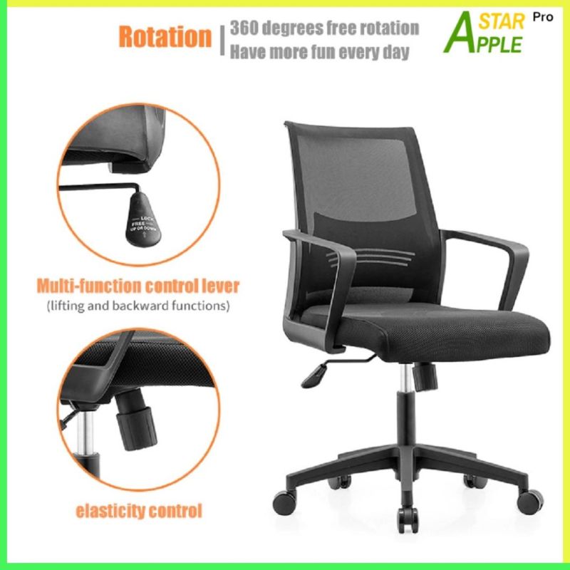 China Wholesale Market Dining Pedicure Styling Beauty Computer Parts Salon Church Ergonomic Mesh Restaurant Shampoo Chairs Gaming Swivel Executive Office Chair